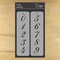 2.25-Inch Script Numbers Cake Stencils | C143 by Designer Stencils | Cake Decorating Tools |
